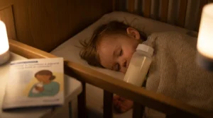 Bottle in bed, the leading cause of early childhood tooth decay