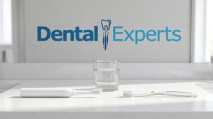 Electric and manual toothbrush compared side by side on a bathroom counter