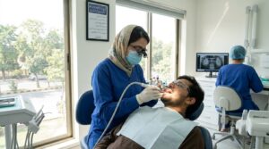 Tongue cleaner and toothbrush used to remove bacteria that cause bad breath