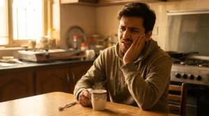 Wisdom tooth pain at the back of the lower jaw, the typical akal daarh ka dard